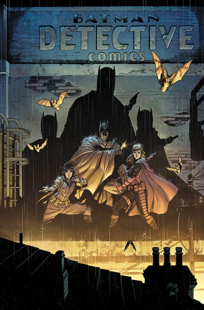 Detective Comics original comic art