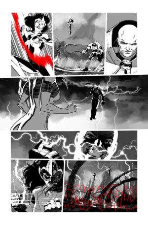 DC KO #2 P.23 Comic Art